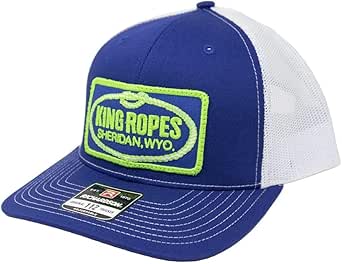 Amazon.com: King Ropes 6-Panel Mesh Back Adjustable Snapback Trucker ...