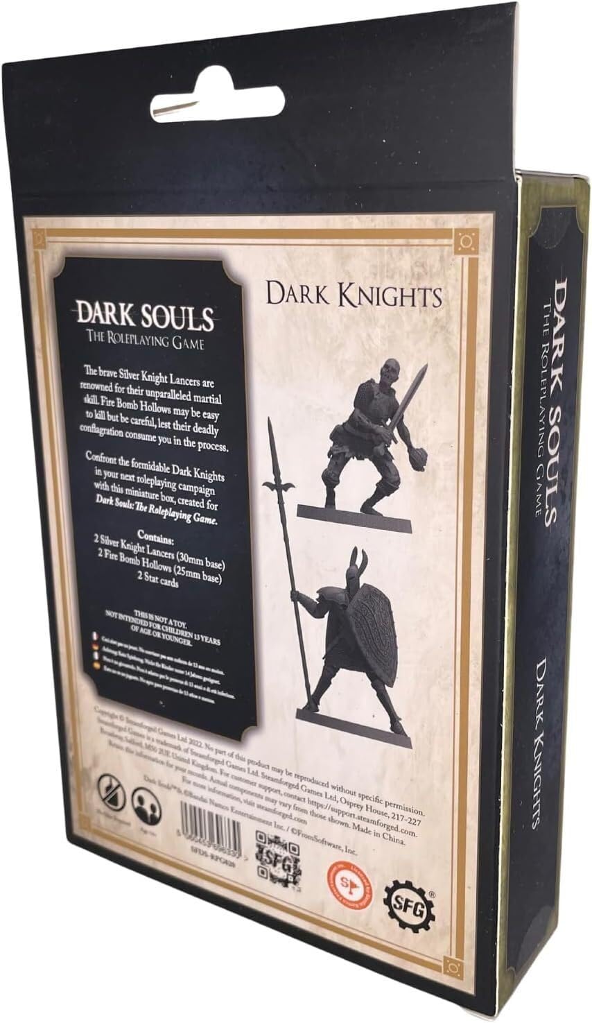 Dark Souls The Role Playing Game: Dark Knights Miniatures & Stat Cards