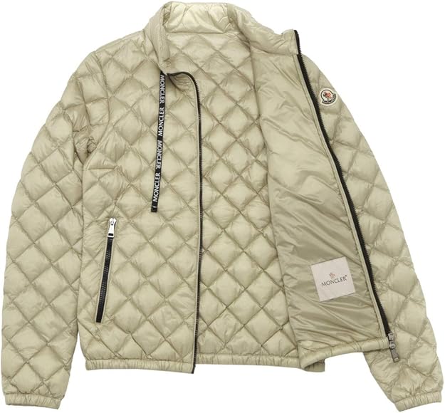 モンクレール LAN ダウンジャケット キルティング ワッペン ベージュ 0