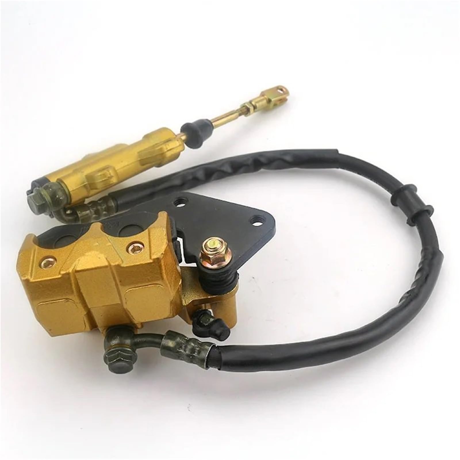 Tylny hydrauliczny hamulec tarczowy, cylinder główny, zacisk hamulca nożnego, dolna pompa hamulcowa, pasuje do motocykli 110–125 cm3, CRF50 70 Pompa hamulca tylnego motocykla Pompa tylnego hamu