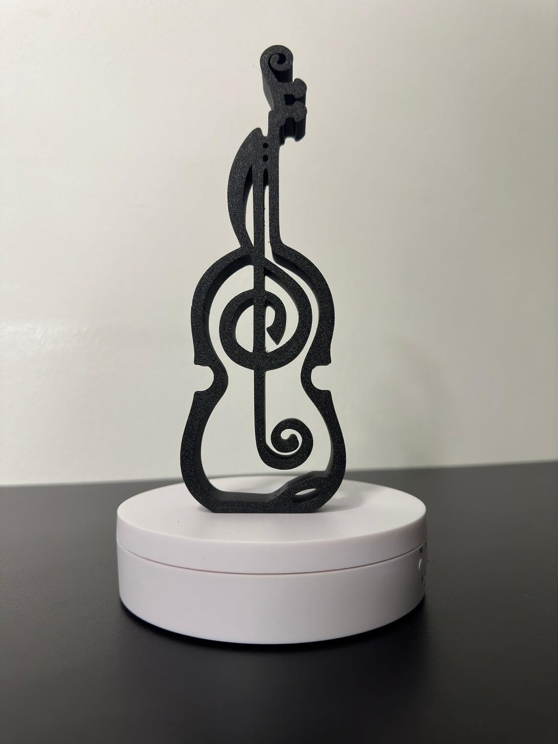 EROTNGO Abstract Violin Minimalist Single Line Sculpture Decorative Music Gift Home Office Shelf Decoration Unique Artistic Piece for Musicians and Music Enthusiasts 2