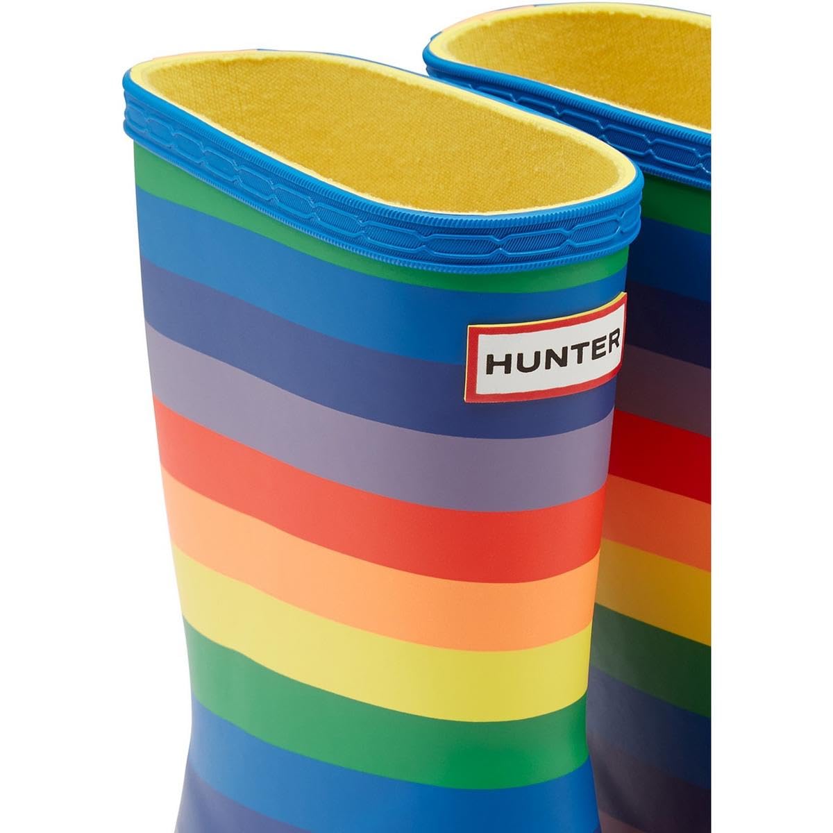 Hunter Original First Classic Rainbow Print Stivali Wellington Multicolore