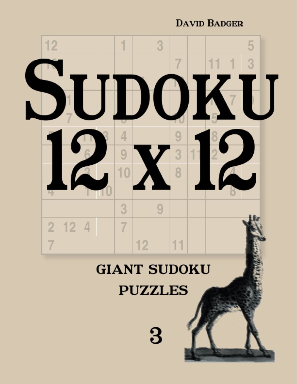 Sudoku 12 x 12: giant sudoku puzzles