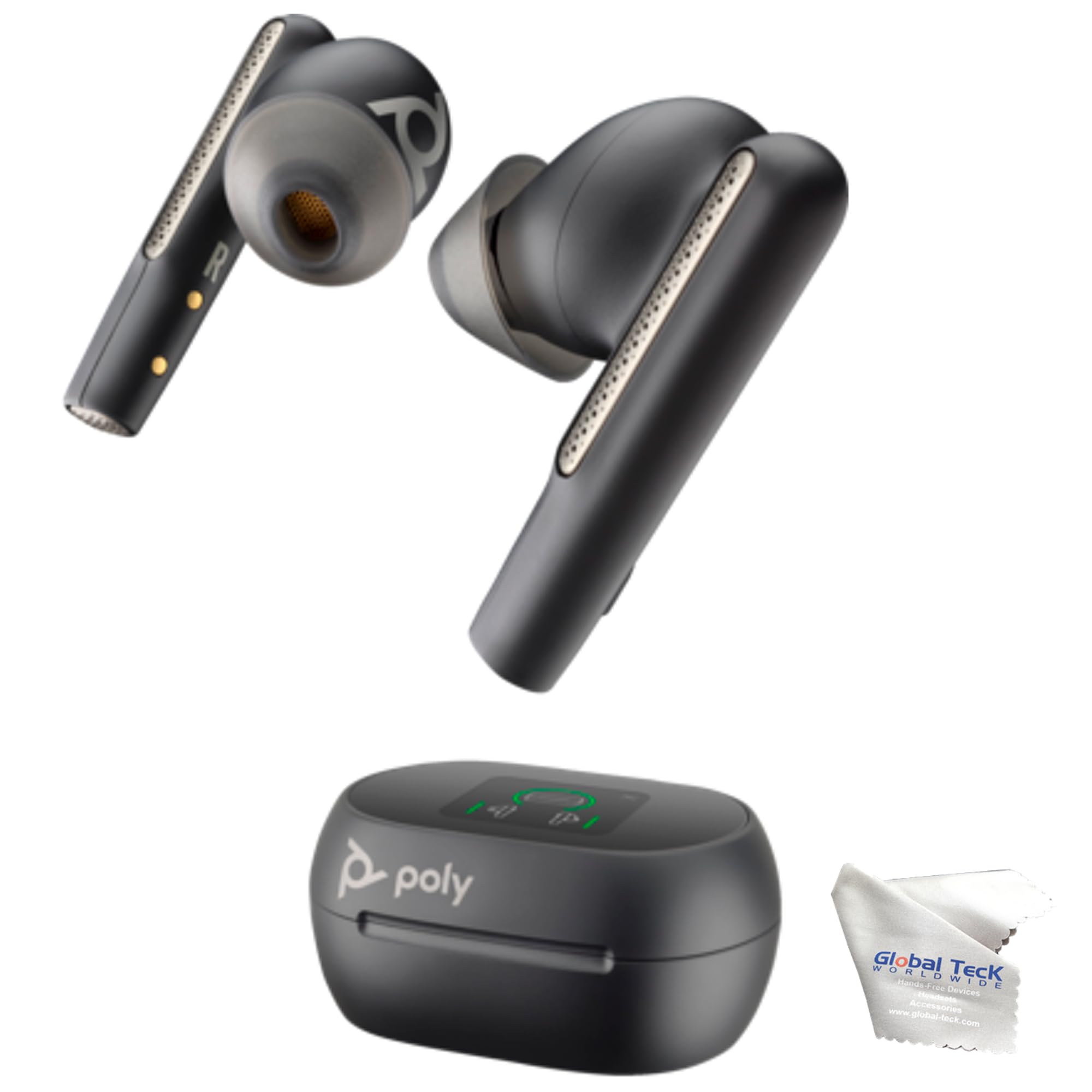 イヤホン Poly Plantronics Voyager Free 60UC Poly Plantronics Voyager Free 60+ Bluetooth UC Earbuds with