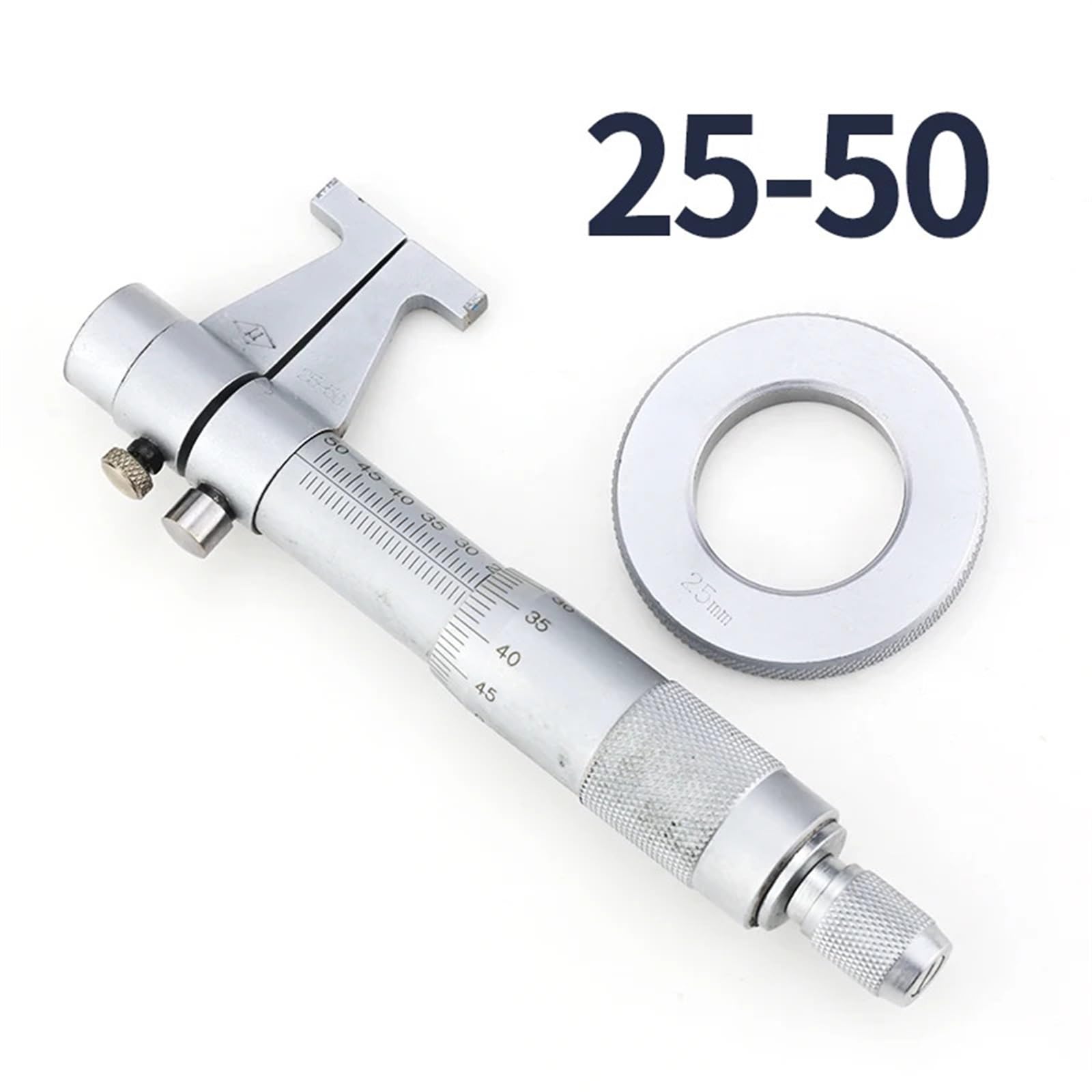 Internal Micrometer Inside Micrometer Measuring Tool Micrometric Gauge For Measurement Indoor Micrometer Internal Diameter Meter (Color : 25-50mm Inside)