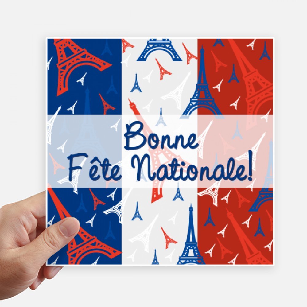 Sticker Tour Eiffel 20cm pour reconnaître facilement sa valise et décorer un mur