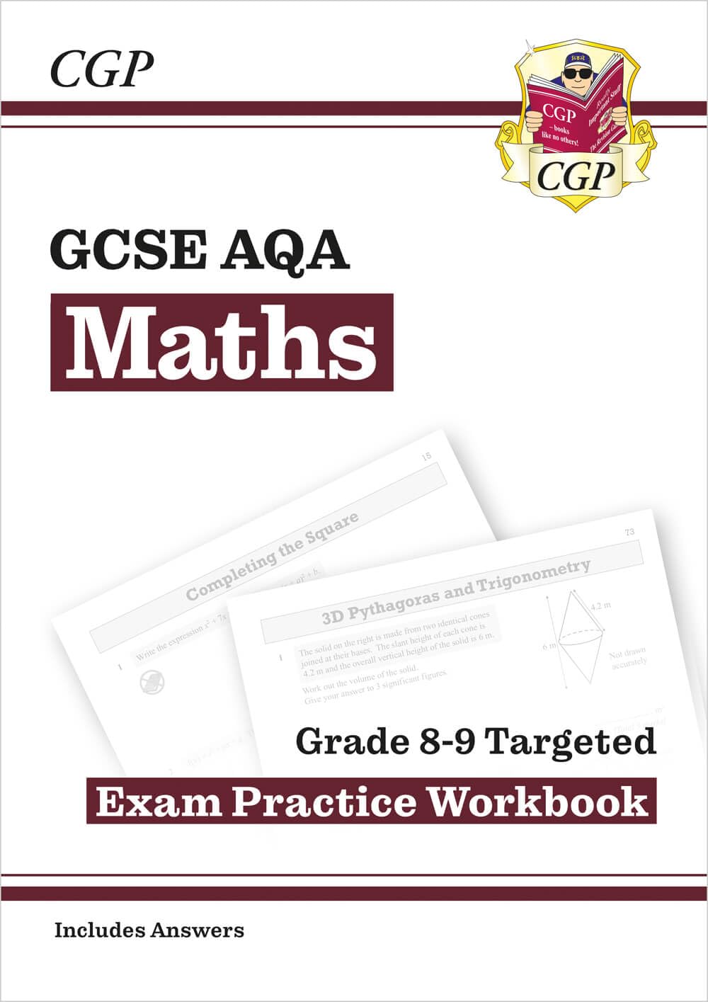 New GCSE Maths AQA Grade 9 Targeted Exam Practice Workbook (includes Answers) B