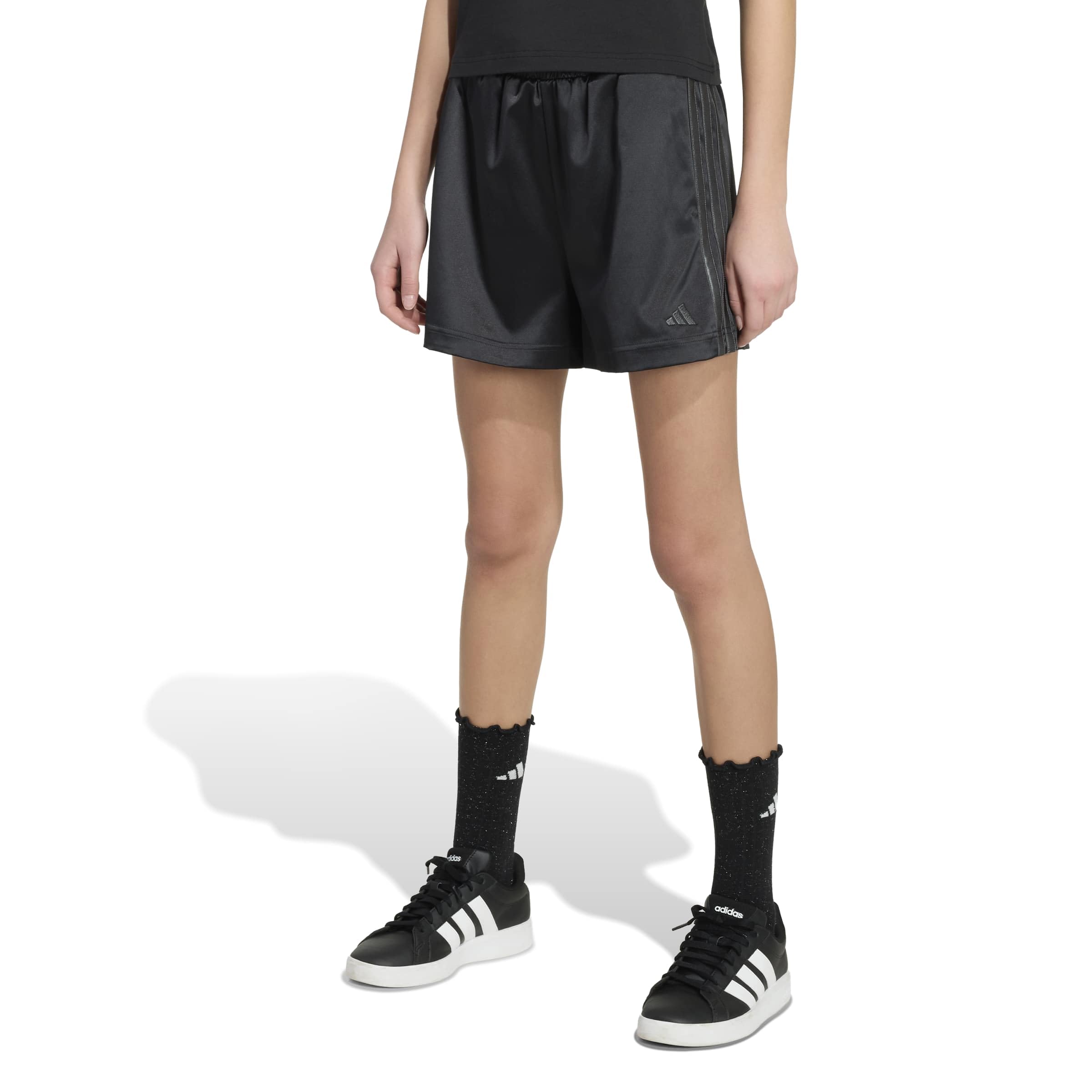 Adidas Pantaloncini Corti da Ragazza in Raso