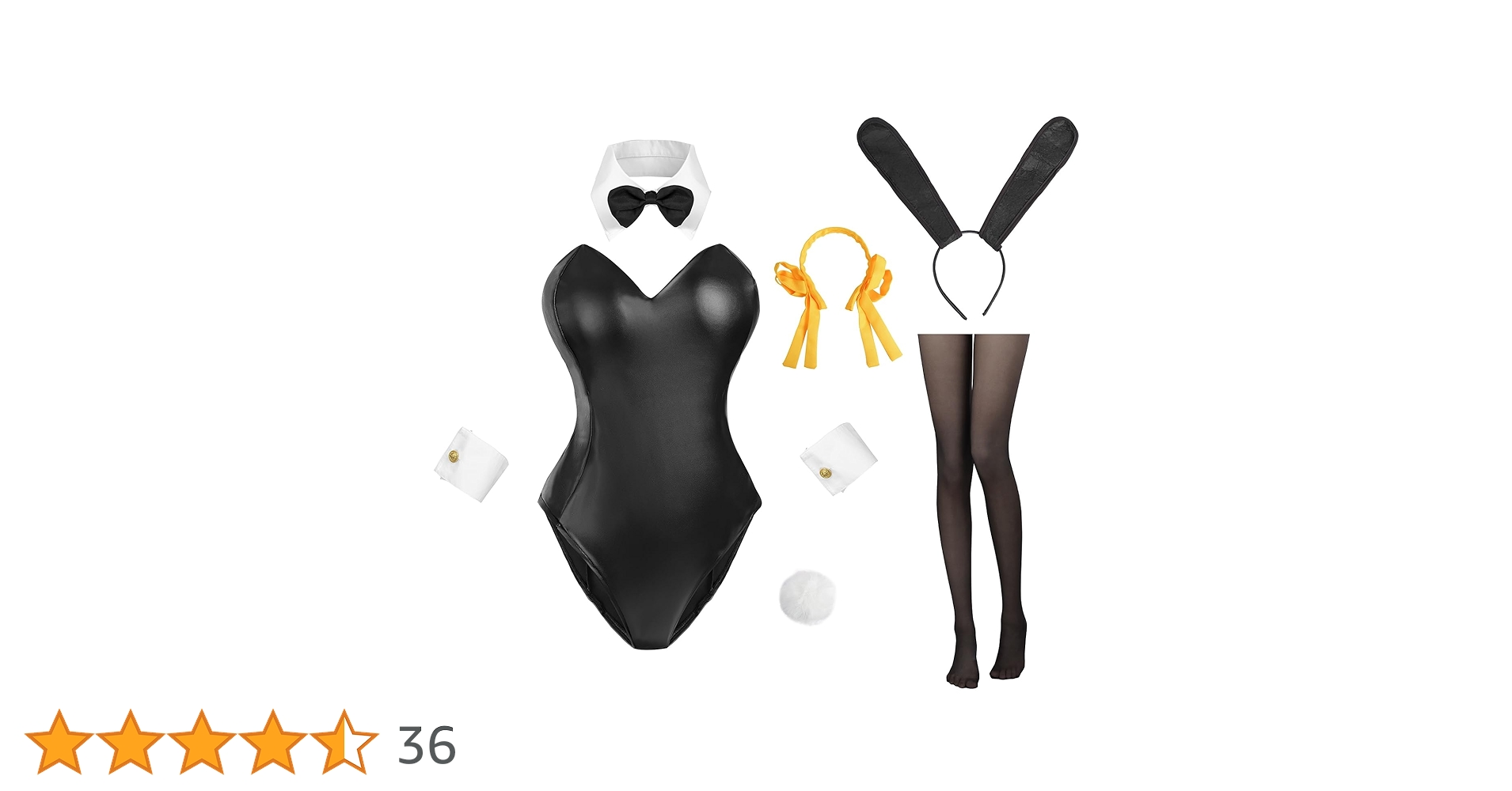 Amazon.co.jp: 神併良品 バニーガール コスプレ うさぎ 黒