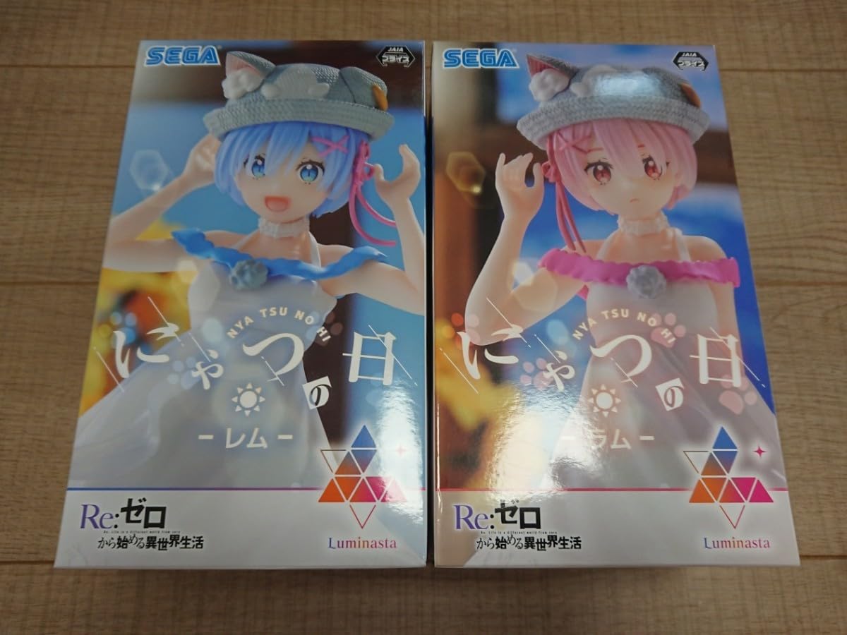 Amazon.co.jp: Re:ゼロから始める異世界生活 Luminasta レム ラム にゃ