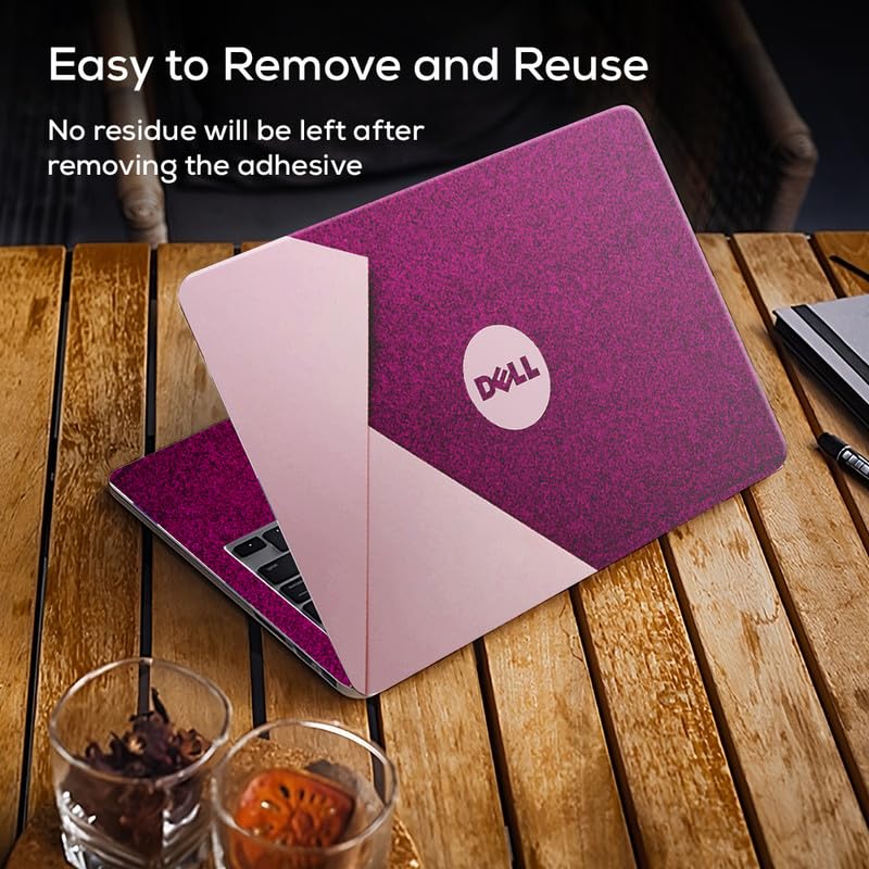 Image of Galaxsia DSGN 290 Full Body Laptop Skin Bubble-Free| Laminated & Removable | HD Quality Sticker for Laptops Upto 15.6 Inches Compatible with DELL