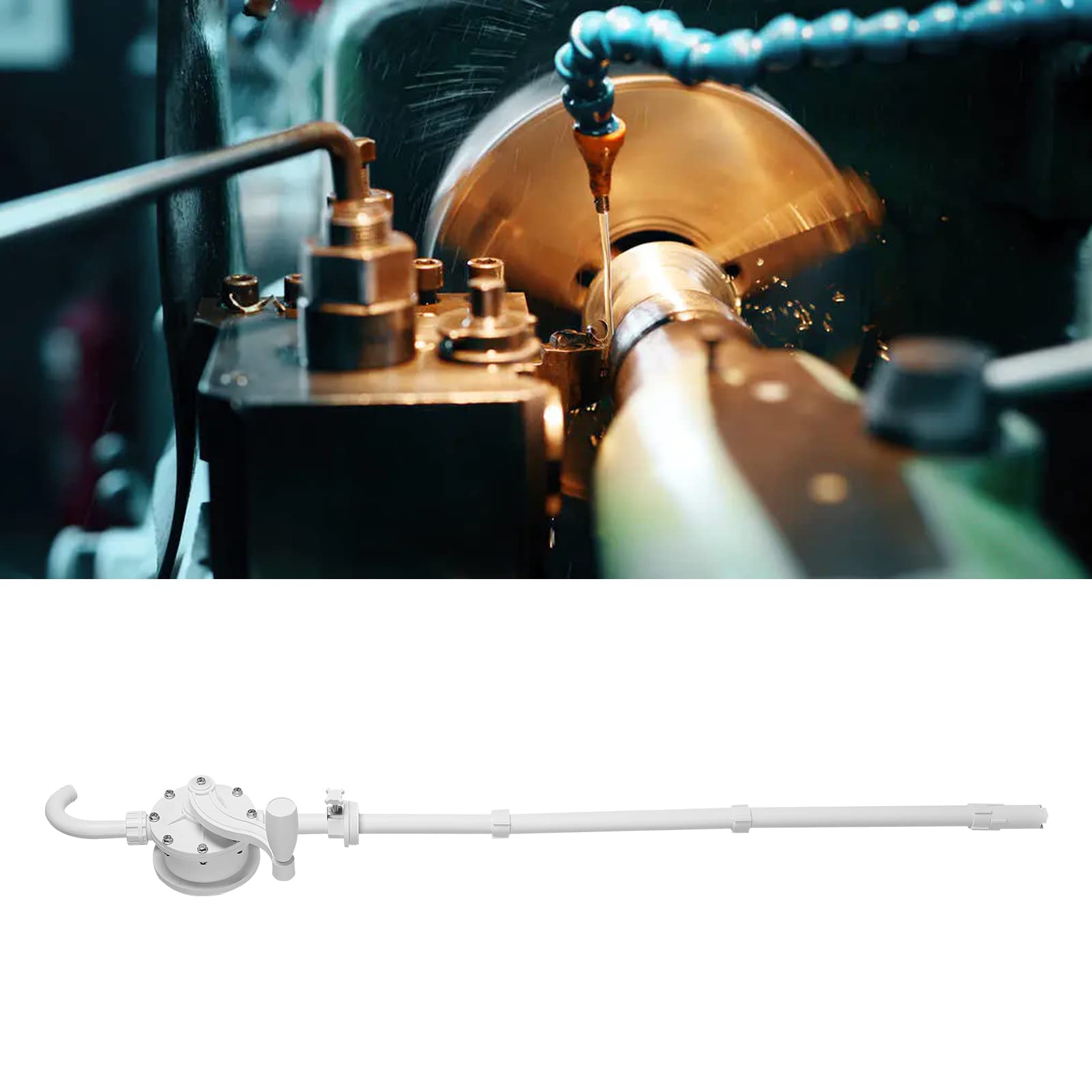 Chemiepumpen Chemiepumpe Chemische Rotationszylinderpumpe, Erosionsbeständig, Handkurbeltyp, Pumpe für die Chemische Industrie, für Säuren, Laugen, Salze und Bestimmte Organische