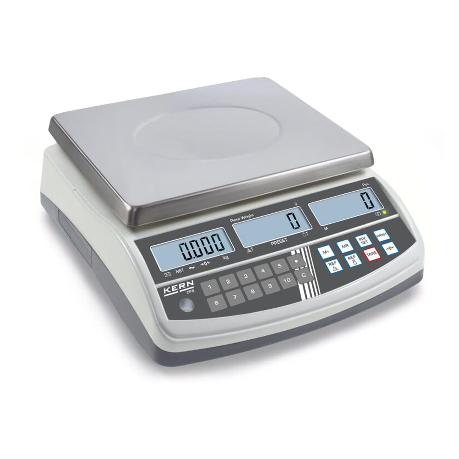 Bilancia di conteggio – Modello professionale conveniente [Kern CPB 6K0.1N] Precisione fino a 0,1 g, portata massima 6 kg