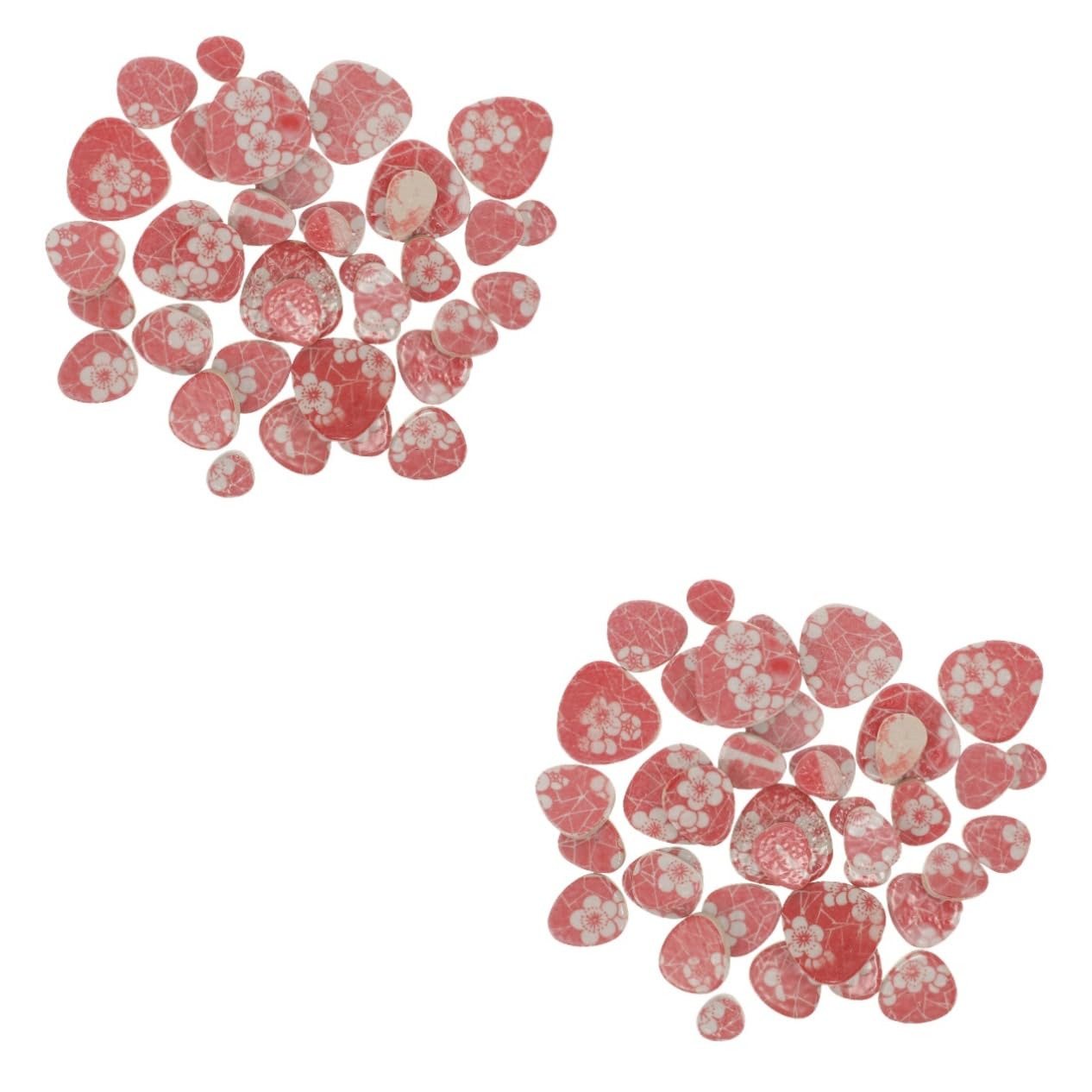 Yardwe 2 Pezzi 1 decorazione dell'acquario pietre decorative sassolini decorativi substrato paesaggio decorazioni giardino di ciottoli paesaggistici rocce decorative per fioriere ciottolo