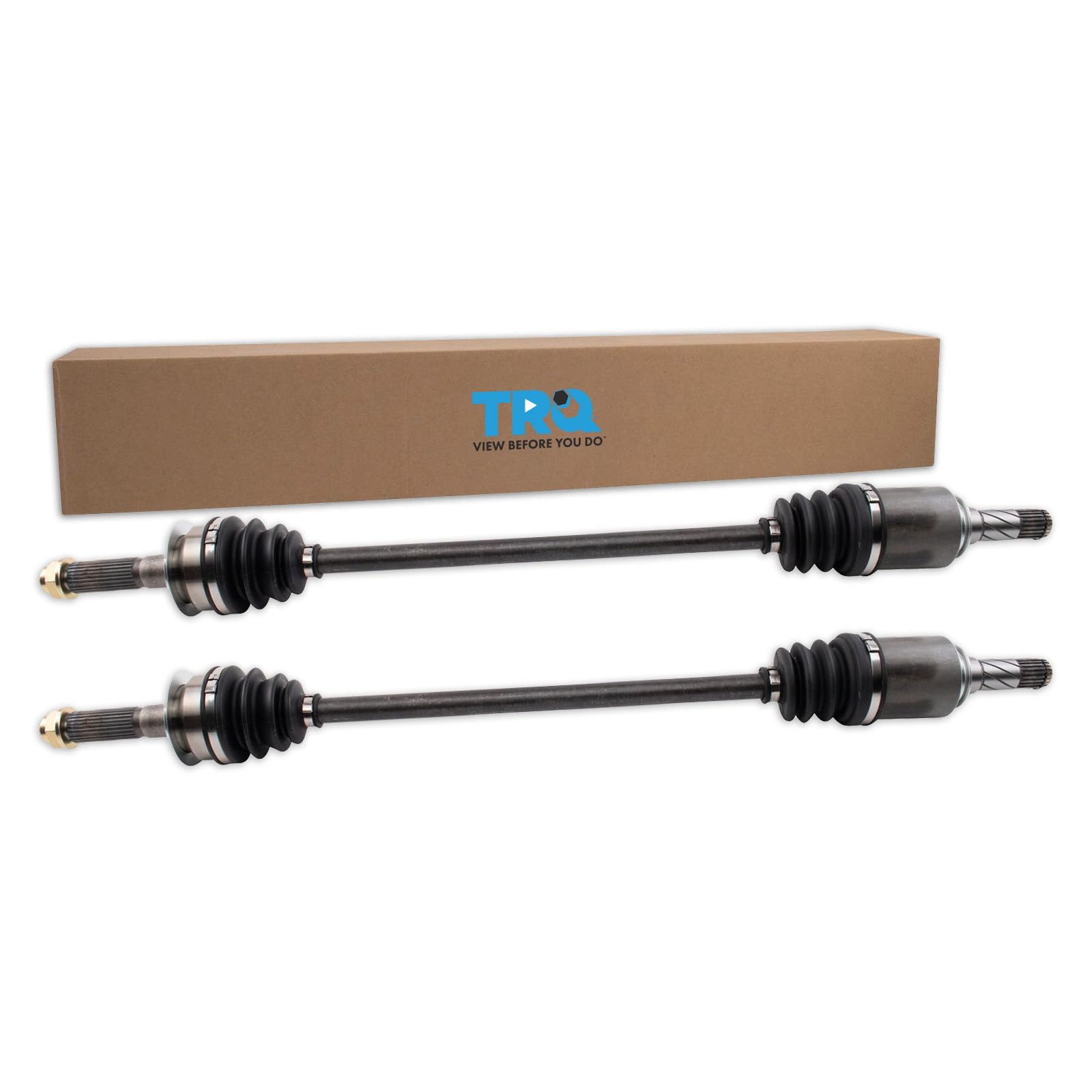 TRQ Rear Driver Side and Passenger Side CV Axle Assembly Set 2 Piece