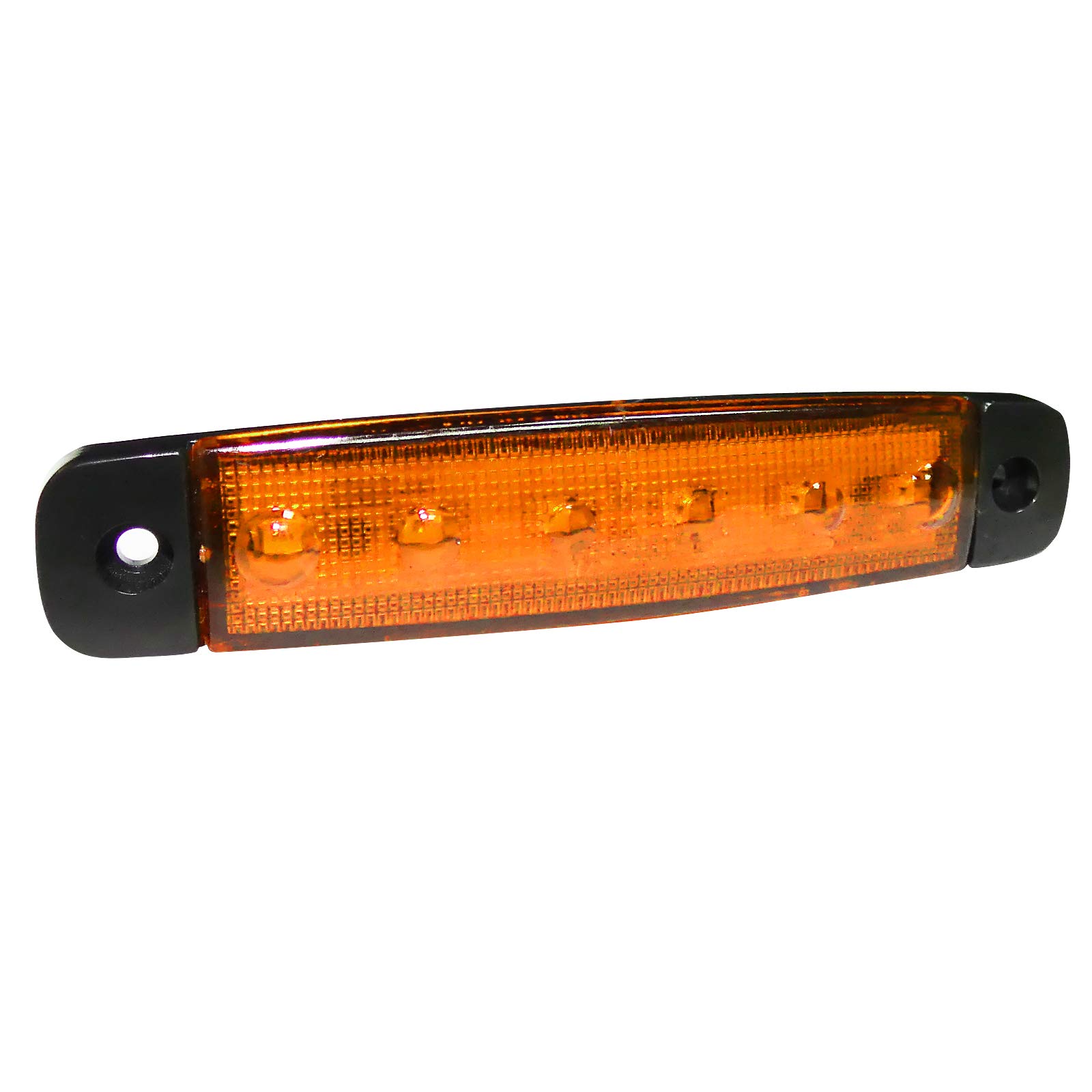 60 pezzi 24 V SMD 6 LED luci di posizione laterali rosse, bianche e arancioni per camion e rimorchi