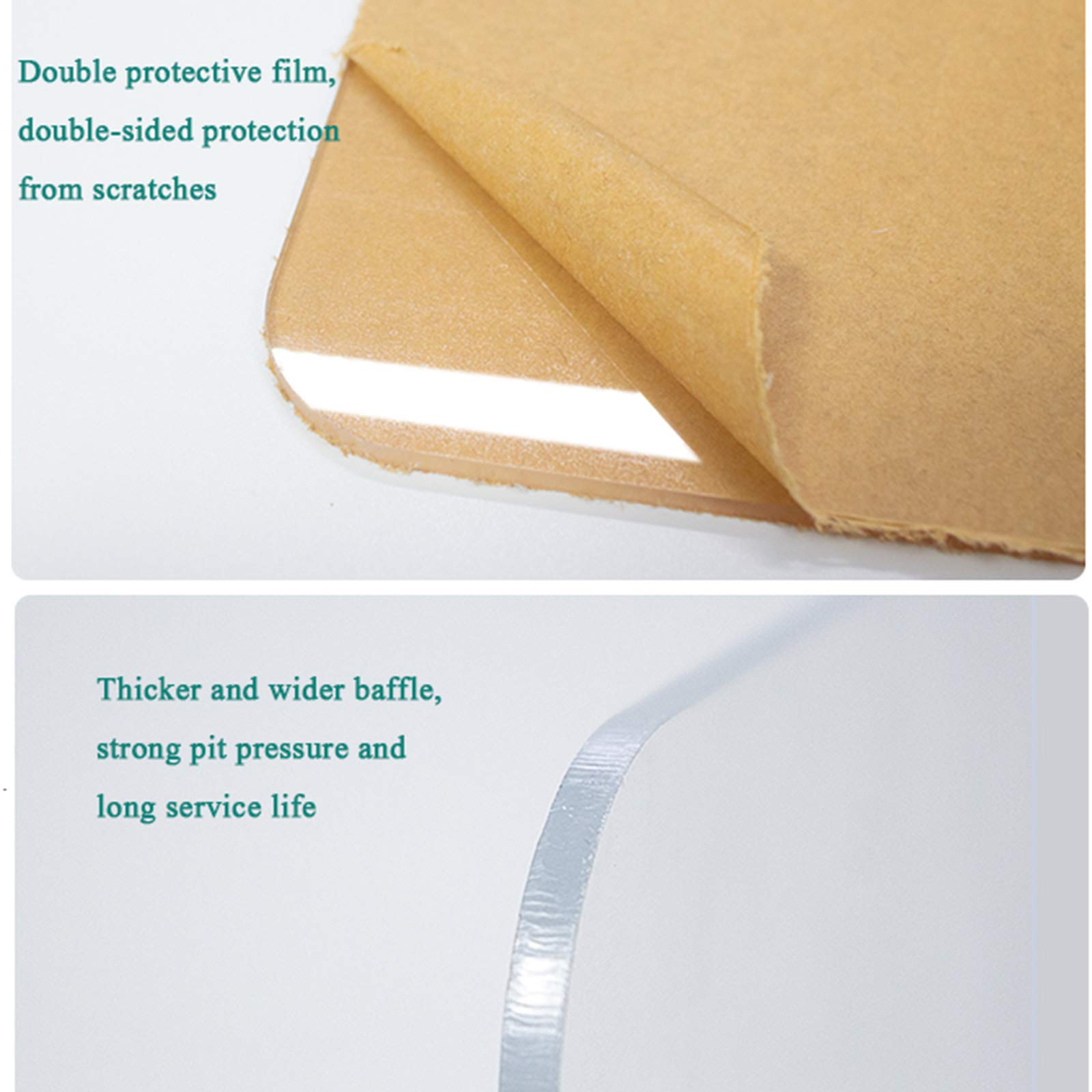 Yanty Trennwand Aus Acryl - Transparente Schutzbarriere Für Theke & Büro