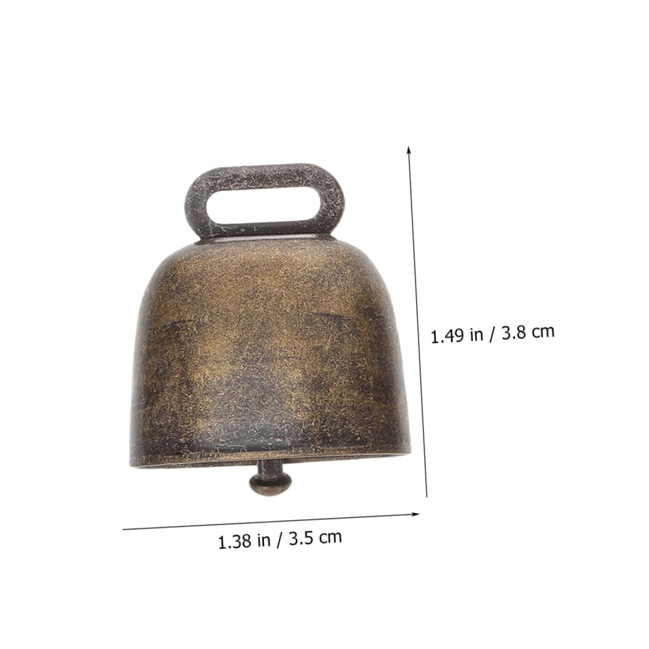 Amazon.co.jp: 8個 メタルカウベル ヤギの鈴 家畜の鐘 家畜吊り下げ