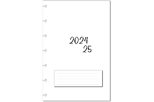 2024-2025 Refill Calendar for Mini Happy Planners
