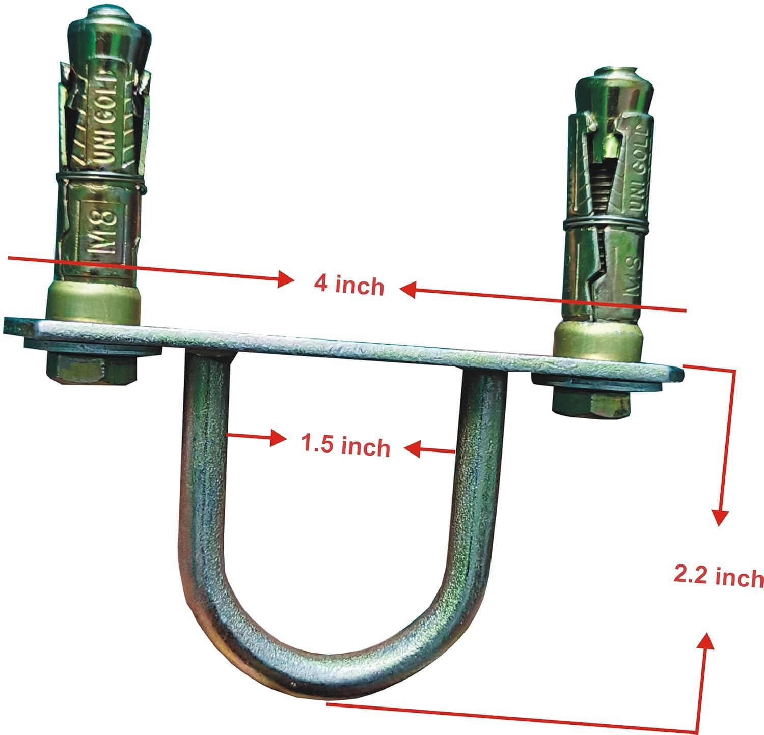 Heavy Duty D Hook - Ceiling Fan & Decor Hanger -2