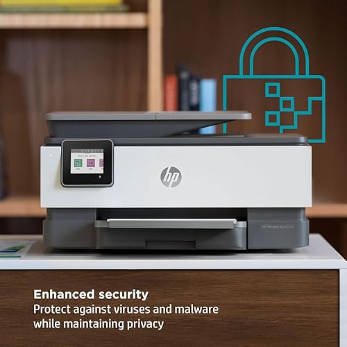 Miniatura 6 de HP OfficeJet Pro 8034e Impresora inalámbrica a color todo en uno con 1 tinta instantánea de año completo (renovada Premium), color blanco