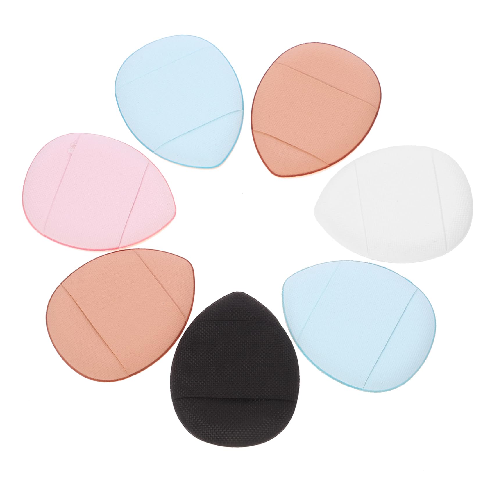 Baluue Mini Powder Per Spugnetta Finger Puff Per e Cosmetici Diverse Colorazioni Per e