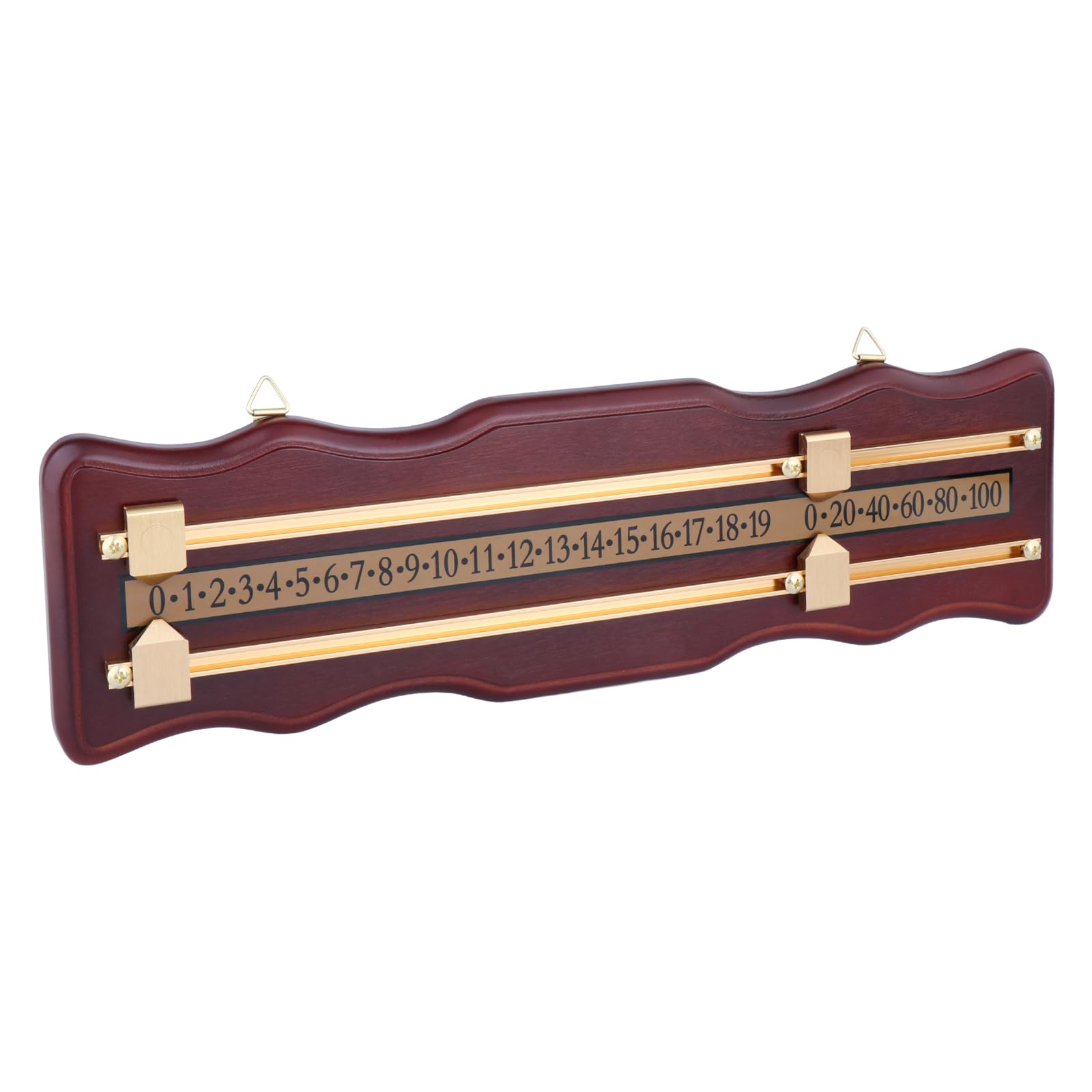 Colaxi Snooker Billiard Score Board,Shuffleboard Scoreboard Referee Gear Scorer Board,Wooden Snooker Score Keeper Snooker Scoreboard