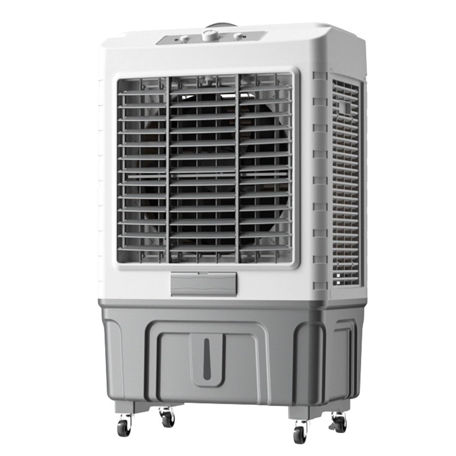 Aqfygdjvpnsl One Colour Evaporative Air Cooler Portable 150 W Sump Cooler 55 L Tank 120° Oscillation