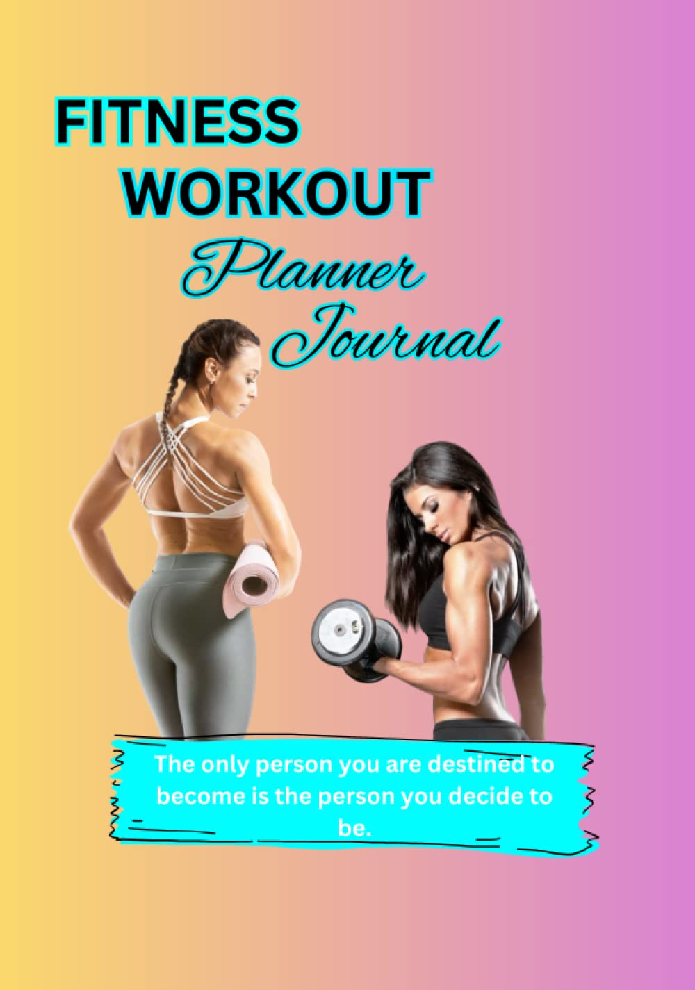 Carnet d'exercice fitness pour suivre ses progrès et structurer ses séances de musculation