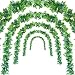 JUSTOYOU 5Pcs 44Ft Artificial Ivy Leaf Garland Plants Vines with Leaves Hanging Greenery Fack Ivys Vines for Wedding Outside Party Home Decor