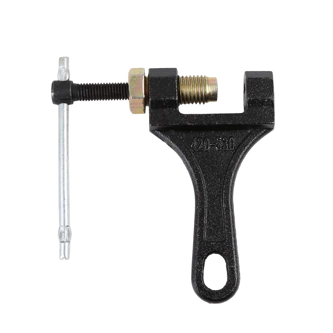 X AUTOHAUX Herramienta de Corte de Cadena de Metal de ATV Motocicleta Adecuada para 420-530