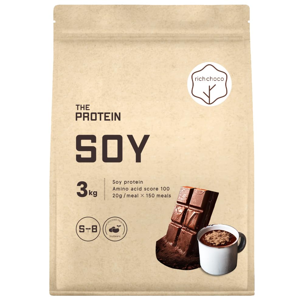 ザプロ ソイプロテイン 風味 3Kg 武内製薬 THE PROTEIN プロテイ…