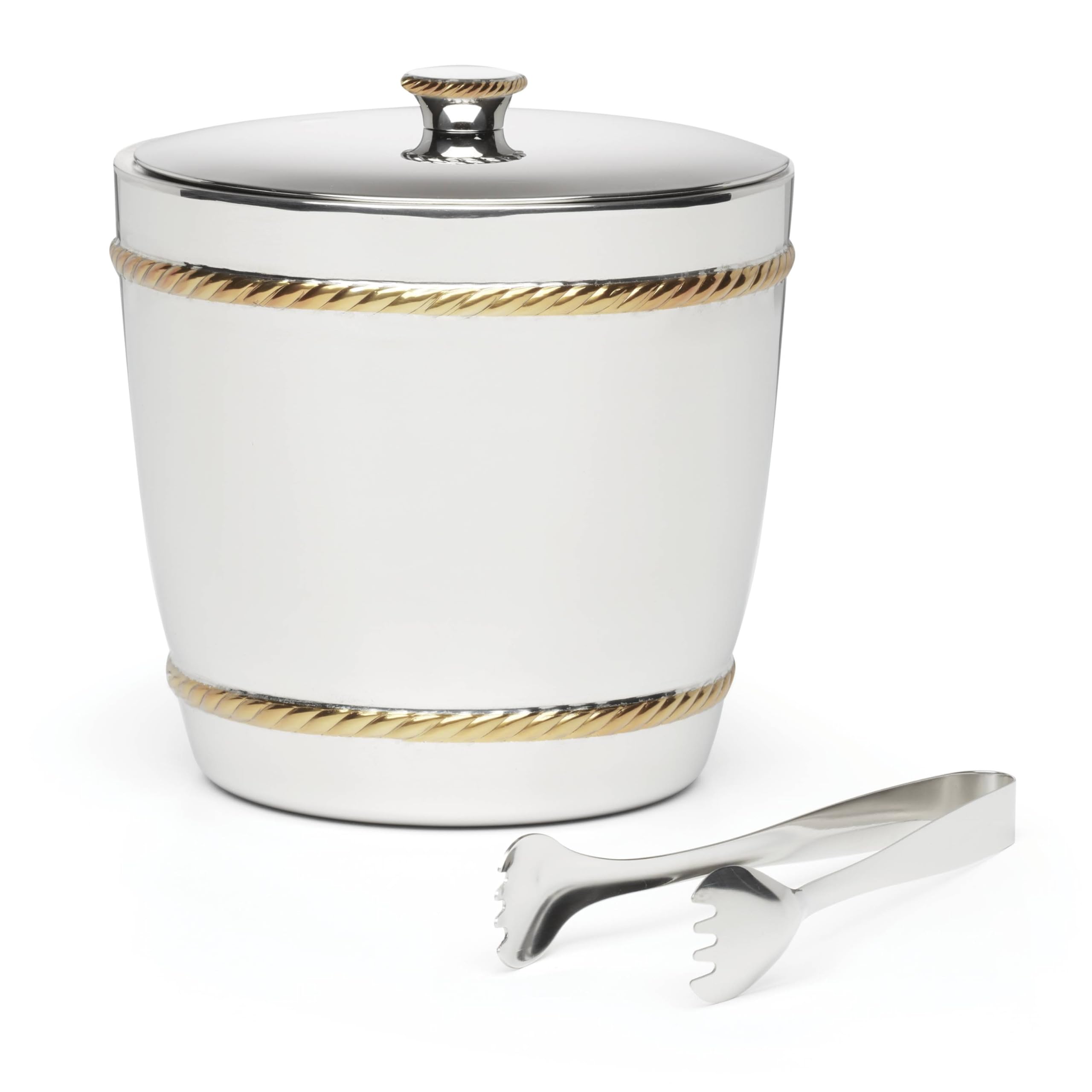 Reed And Barton Ice Bucket Roseland Tongs, 1 Count