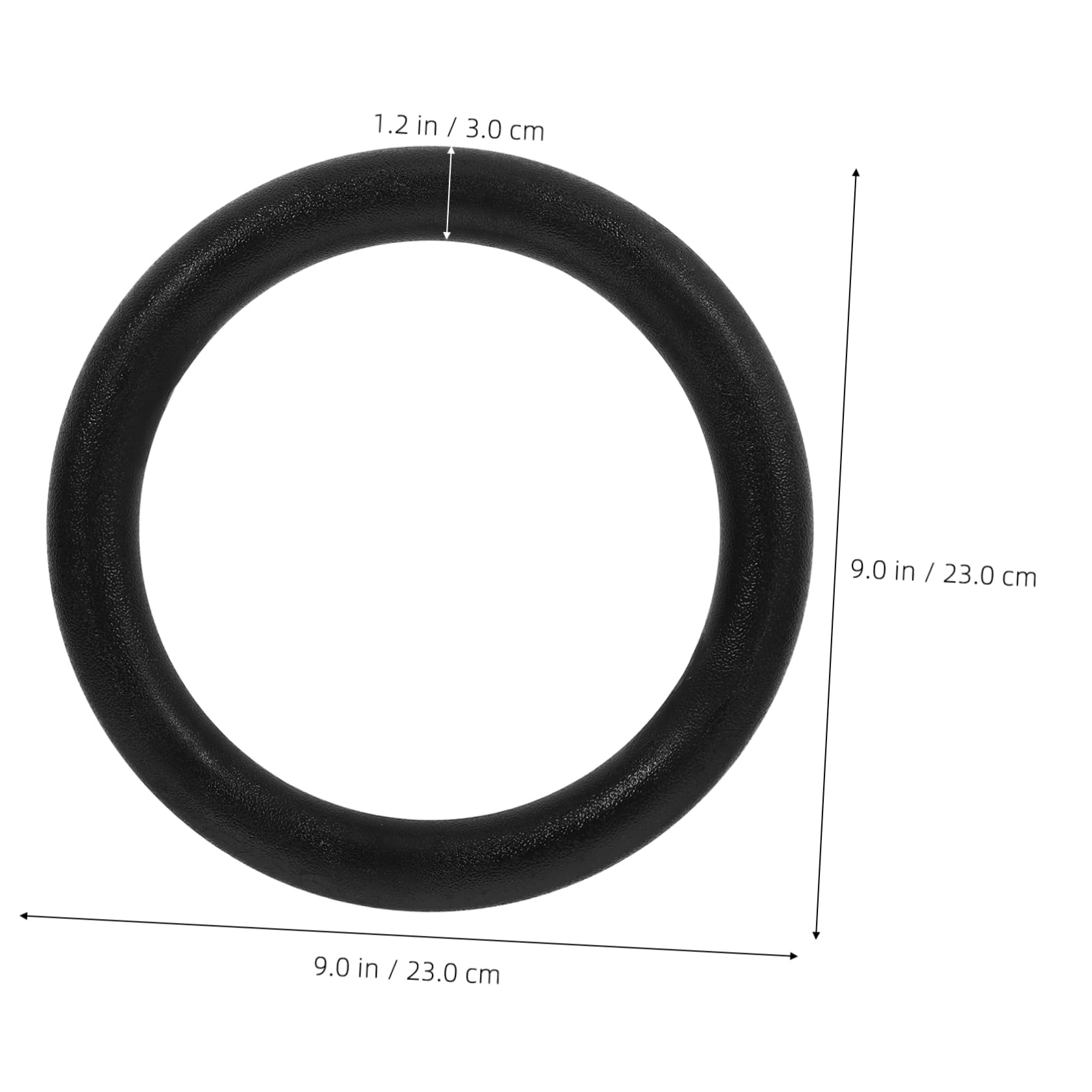 BESPORTBLE Gymnastic Rings for Strength Core 2pcs Workout Rings for Push-ups Pull-ups Dips More Perfect for Fitness