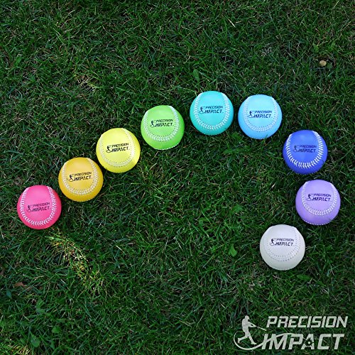 Precision Impact Weighted Baseballs: Heavy Weighted Baseball Set for Throwing/Pitching Training - Thumbnail 4