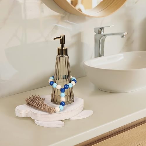 Miniatura 3 de Jaboneras de baño, elevador de madera, soporte de pedestal de madera, bandeja para jabón, elevador de madera para decoración de botellas, plantas,