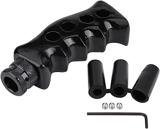 Gałka zmiany biegów, Diocha uniwersalna ręczna przekładnia samochodowa pistolet uchwyt nóż uchwyt zmiana biegów gałka dźwigni zmiany biegów czarna