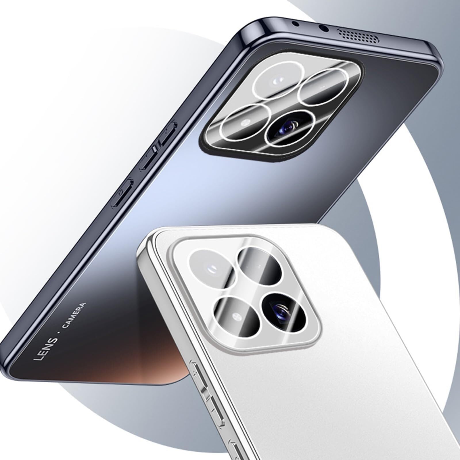 Generico Custodia Per Xiaomi 17Max, Copertura Protettiva Avvolgente Obiettivo Completo Guscio
