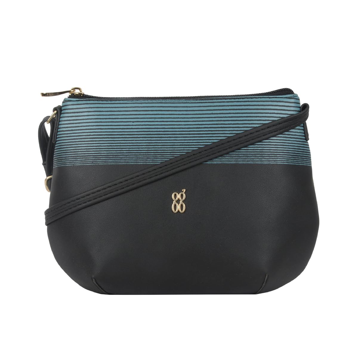 Baggit Women Black Saddle Sling Bag XL Size | Ladies Stylish Casual Cross Body Purse Handbag (B0CWDJKSQJ) Amazon Price History, Amazon Price Tracker