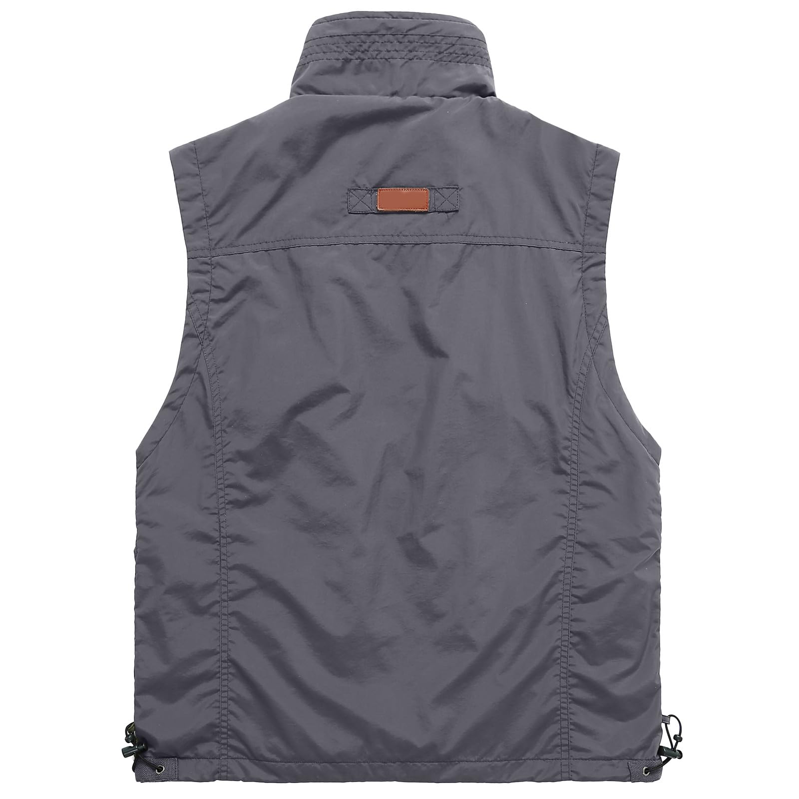 FUPODD Weste Damen Herren Outdoor Weste Anglerweste Leicht Atmungsaktiv Weste Vielen Taschen Weste Reissverschluss Freizeit Schnelltrocknende Weste Sport äRmellose Jacke Jagd Fotografie Weste Arbeit