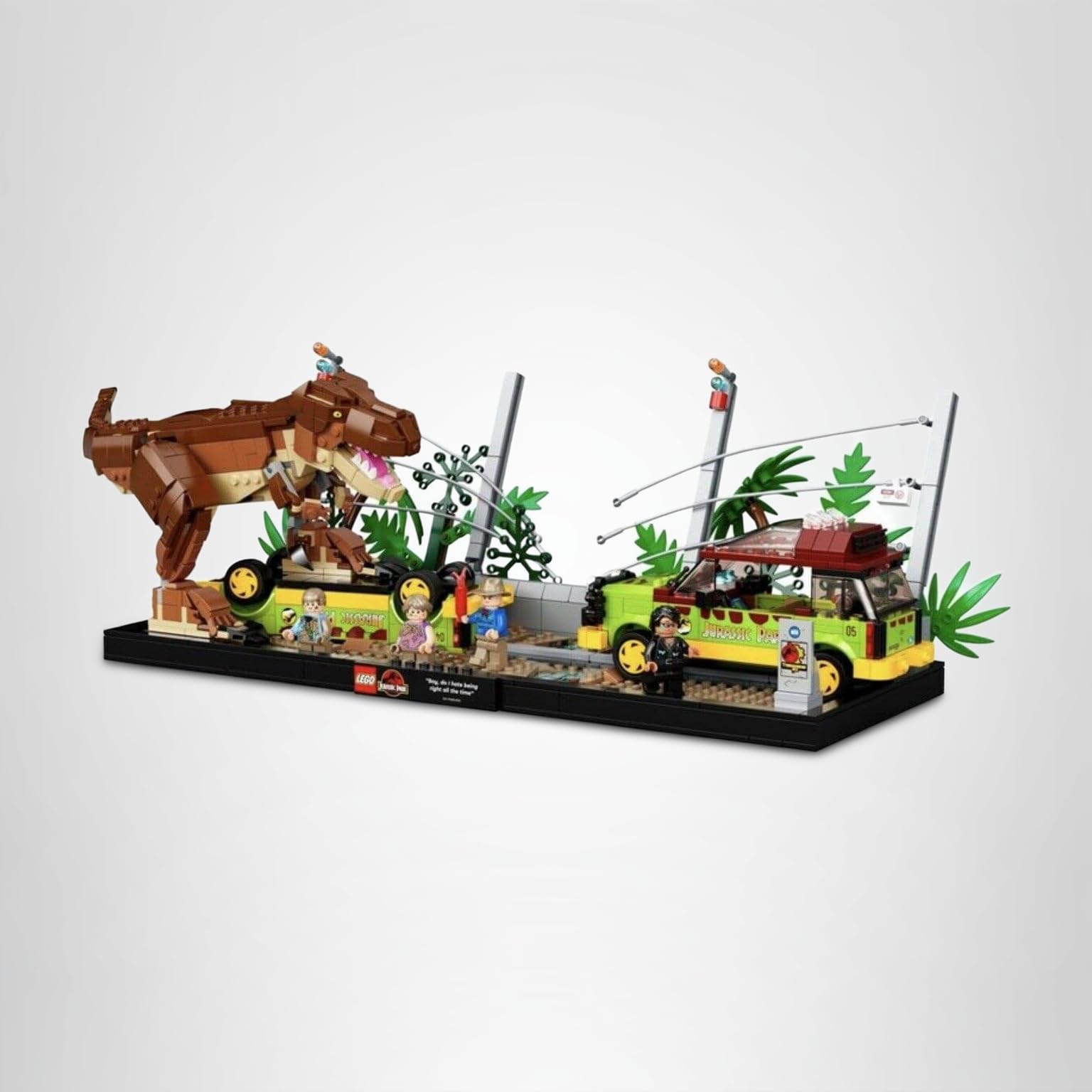 Amazon.com: LEGO 76956 Jurassic Park T. rex Breakout : Toys & Games