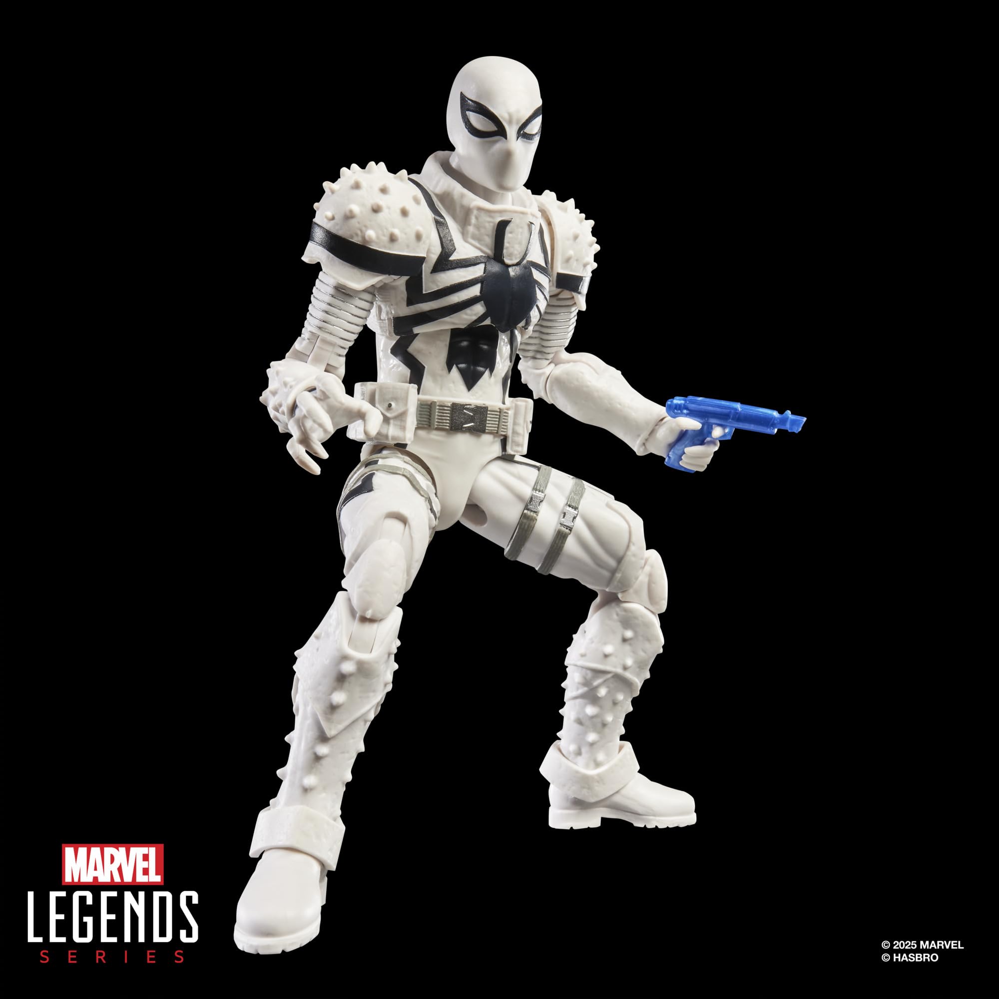 Spider-Man Marvel Legends Series Magic: The Gathering Agent Anti-Venom, 15 cm figurka zabawka i ekskluzywna foliowa kolekcjonerska gra karciana karta kolekcjonerska