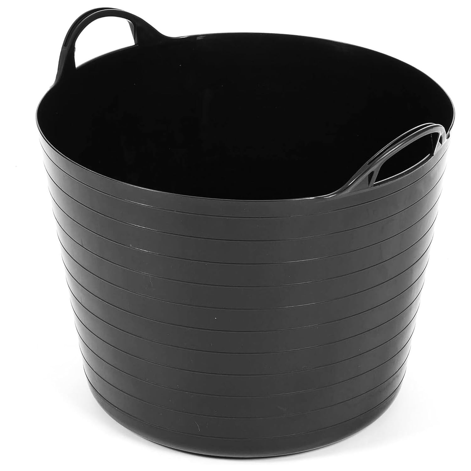 Black 40 Litre Strong Large Flexi Tub Rubble Container