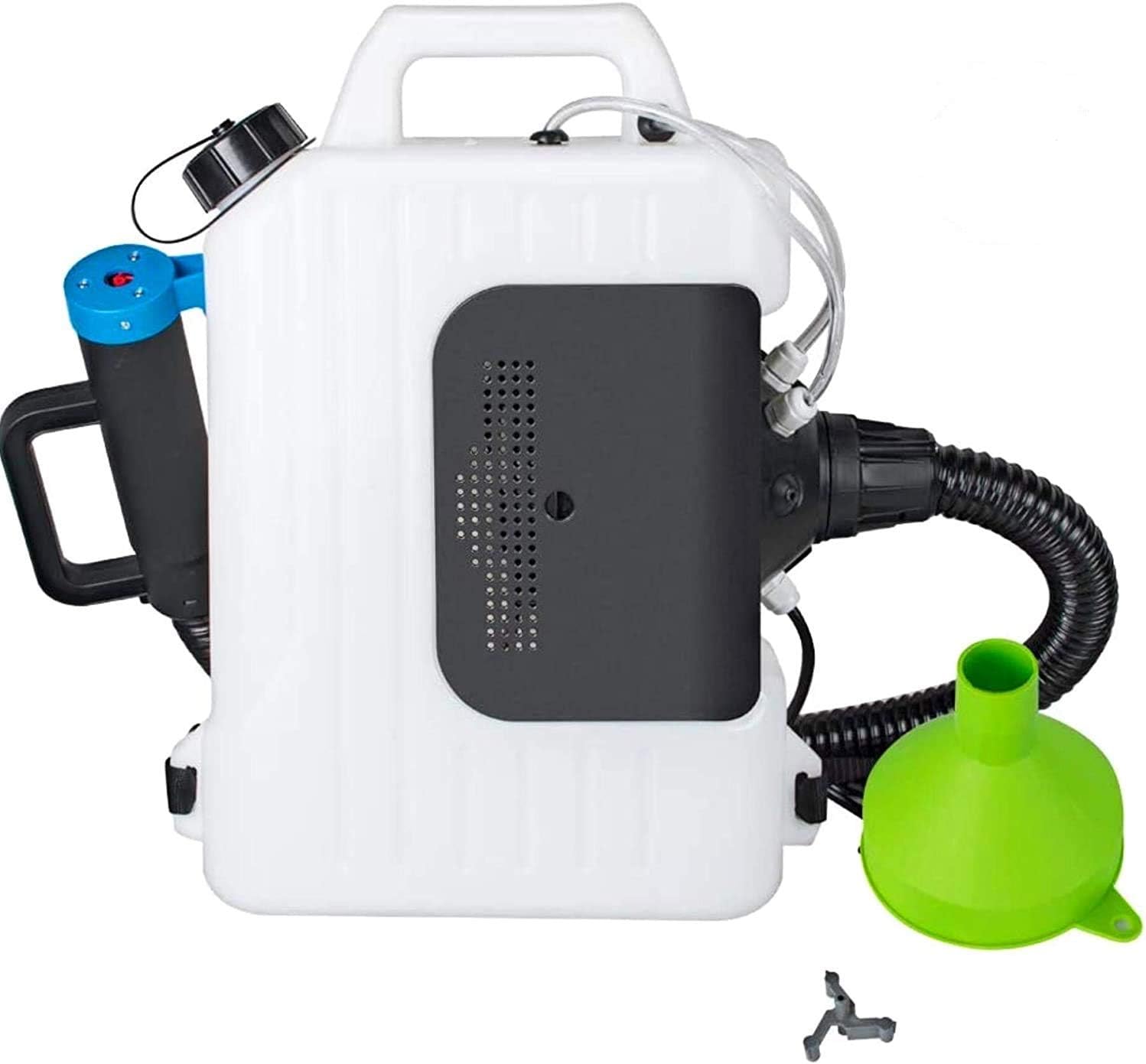 Electric Backpack Fogger/Atomizer Mist Duster Disinfectant Machine ULV Cold Fog Sprayer for Hospital, Station, School, Restaurant, Garden, Home Cleaning (10L)…