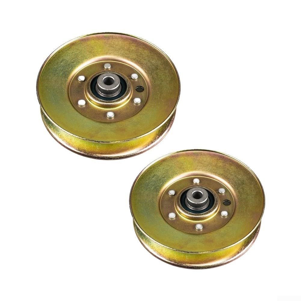 Polea Correa Zincada Exterior para Cadet 756-04522 Polea Correa(1pcs)
