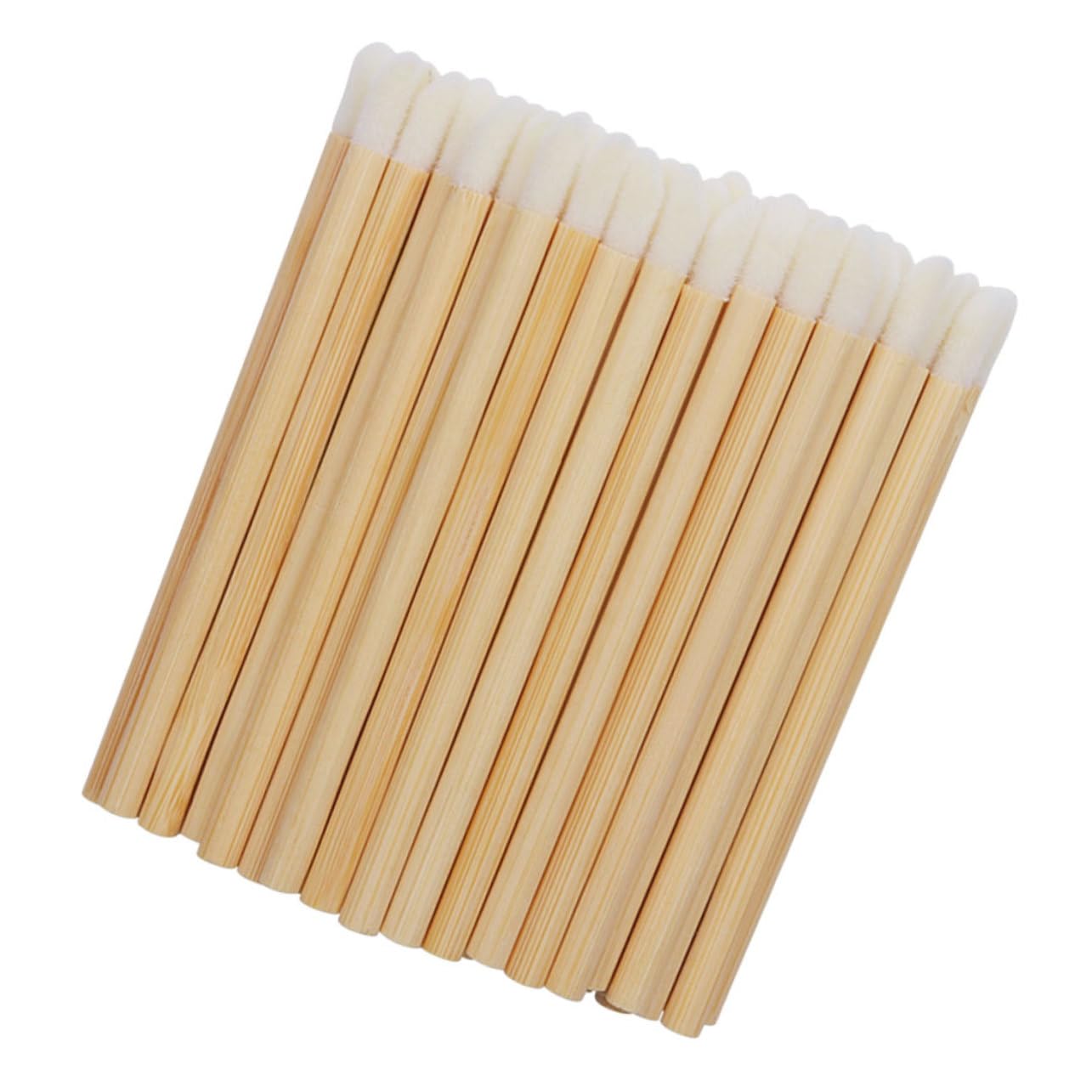 Gogogmee Makeup Brush 100pcs Lip Brush Set Sturdy Plastic Gentle on Skin for Beginners Professionals