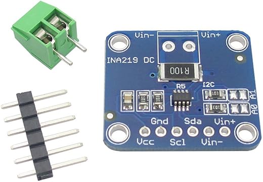 xcluma INA219 I2C Bi-Directional High Side DC Current/Power Monitor Sensor Module