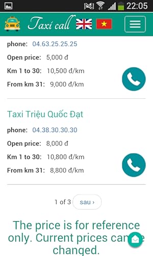 Taxi call