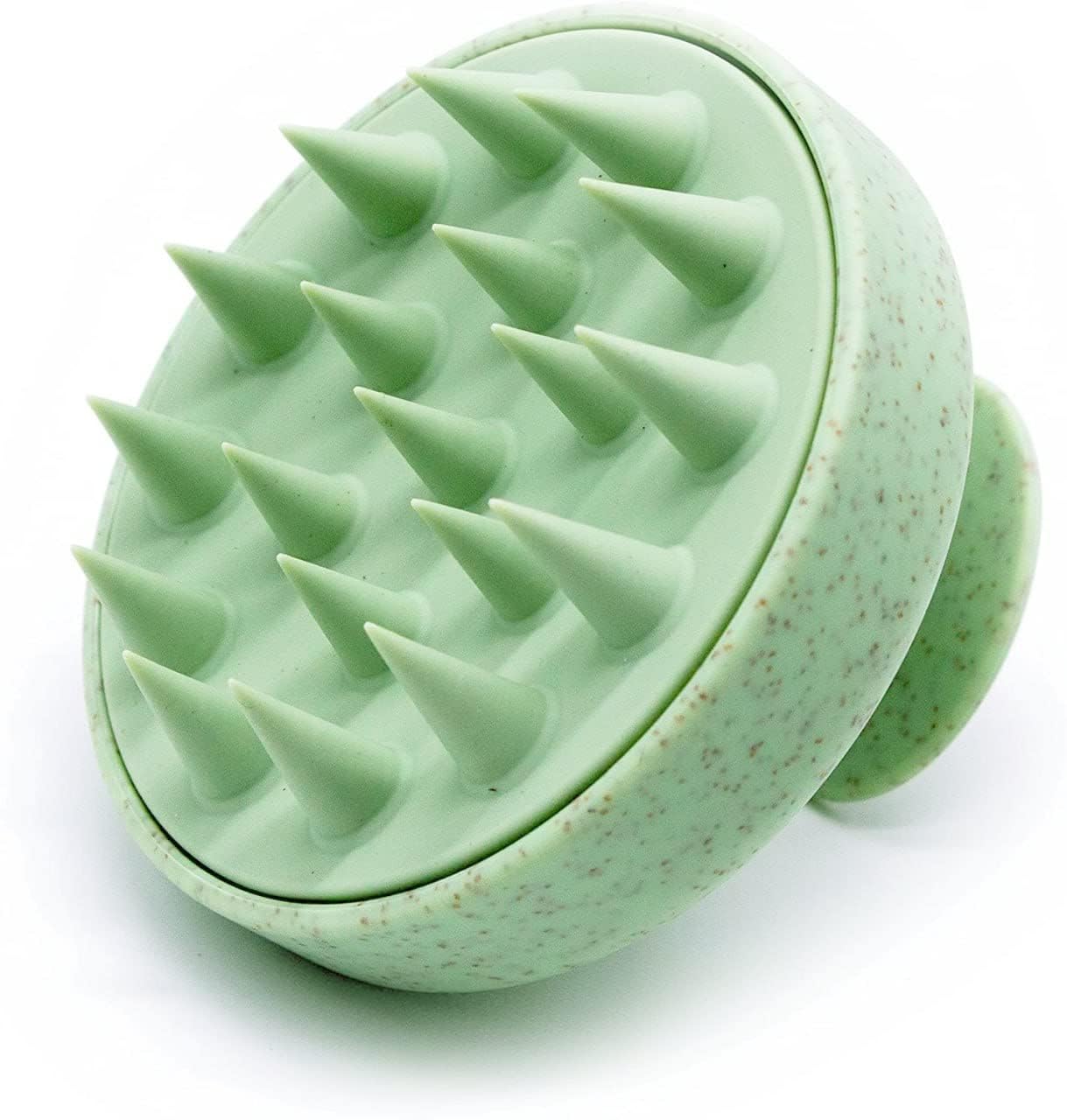 JUDEE Shampoo Brush, Scalp Massager, Shower Scrubber Tool for Hair Growth, Eco-friendly Wheat Straw Hair Products With Soft Silicon Brush Head, Dandruff Removal, Prevents Hair loss (Green) (B0D2HPBNYF) Amazon Price History, Amazon Price Tracker