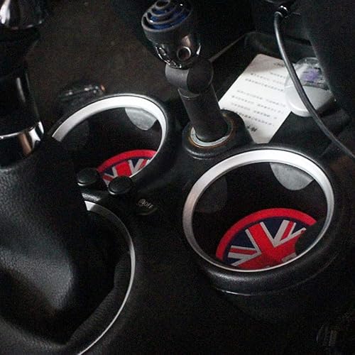 Miniatura 6 de Posavasos de silicona de 0.29in, para Mini Cooper AA2257, Rojo